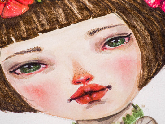 HOPE SPRINGS ETERNAL, Original Art by Danita Art