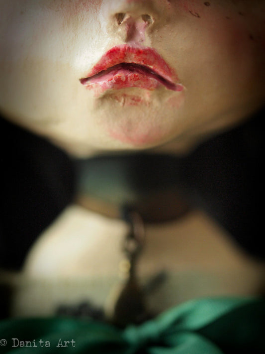 Agatha, Art Doll by Danita Art