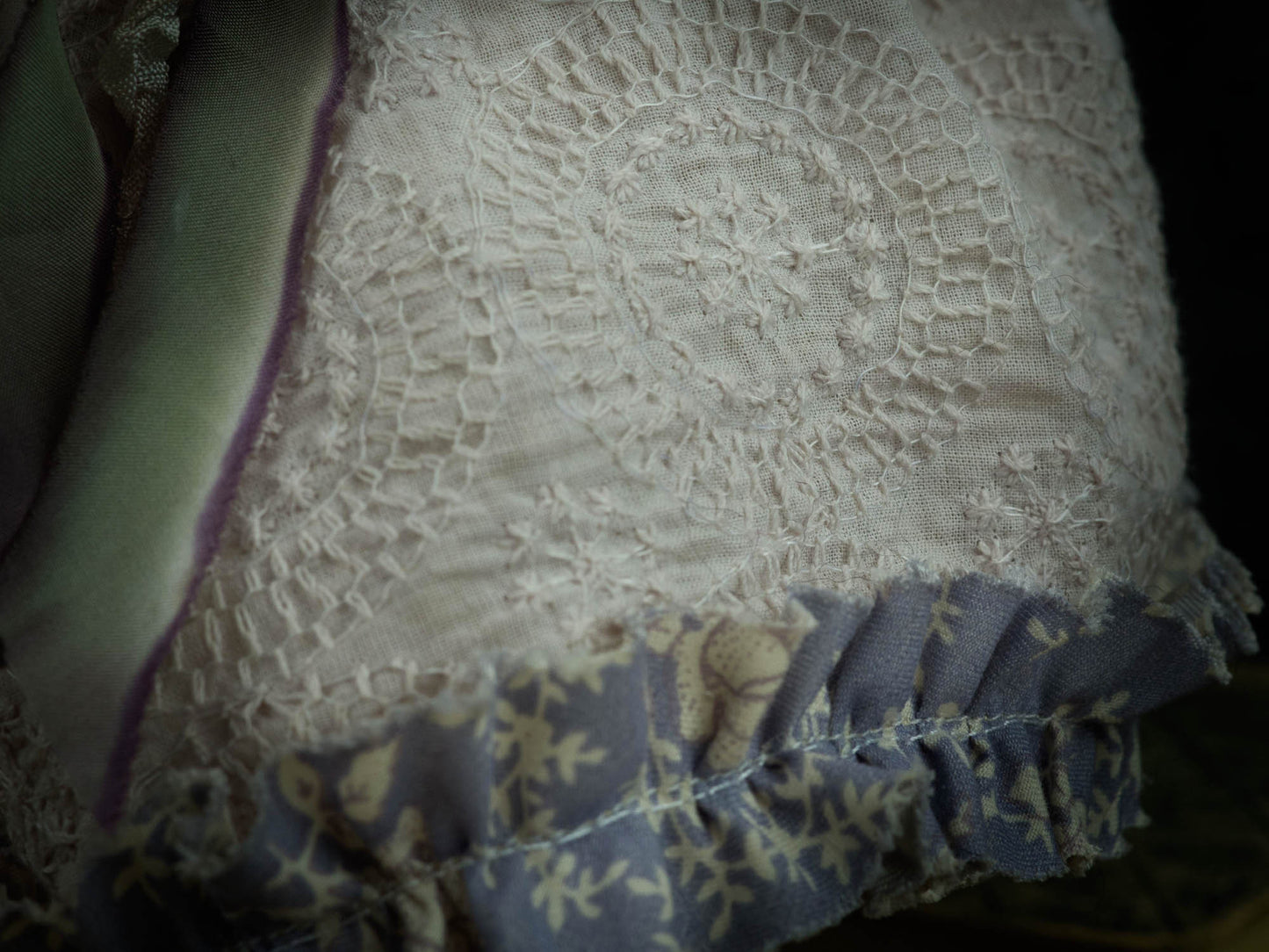 Danita creates beautiful art dolls and she knows how to create amazing art dolls with simple fabrics.