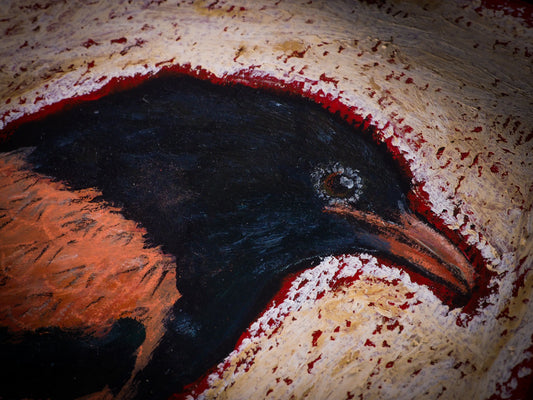 This is an original mixed media painting by Idania Salcido, the artist behind Danita Art. I read about the Audubon Birds and immediately got fascinated by their story. I hope you enjoy my tribute to his work on this series of mixed media paintings using acrylics, pastels, pencils and oil pastels on watercolor paper.