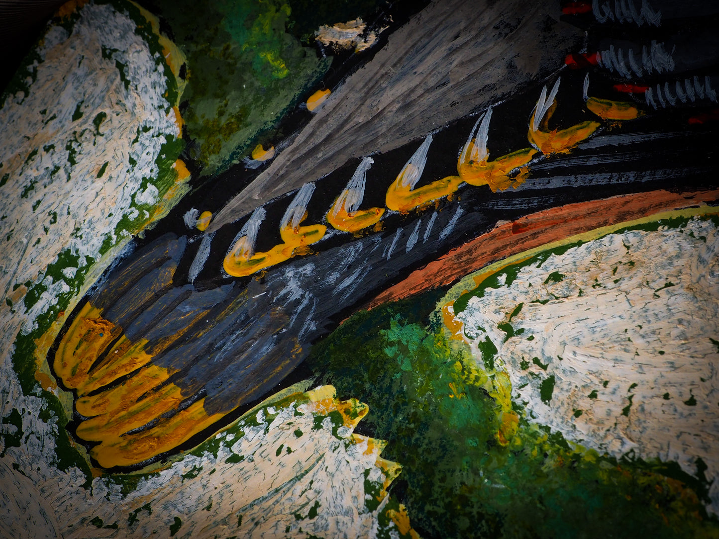 This is an original mixed media painting by Idania Salcido, the artist behind Danita Art. I read about the Audubon Birds and immediately got fascinated by their story. I hope you enjoy my tribute to his work on this series of mixed media paintings using acrylics, pastels, pencils and oil pastels on watercolor paper.