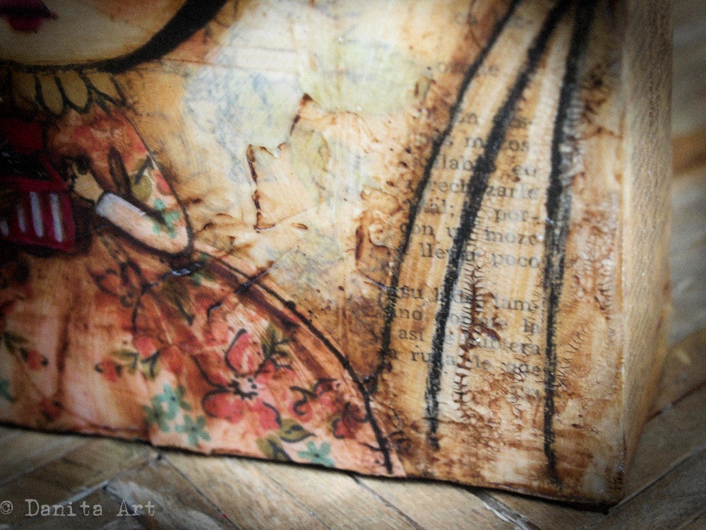 Me In The Box - Original Painting, Original Art by Danita Art