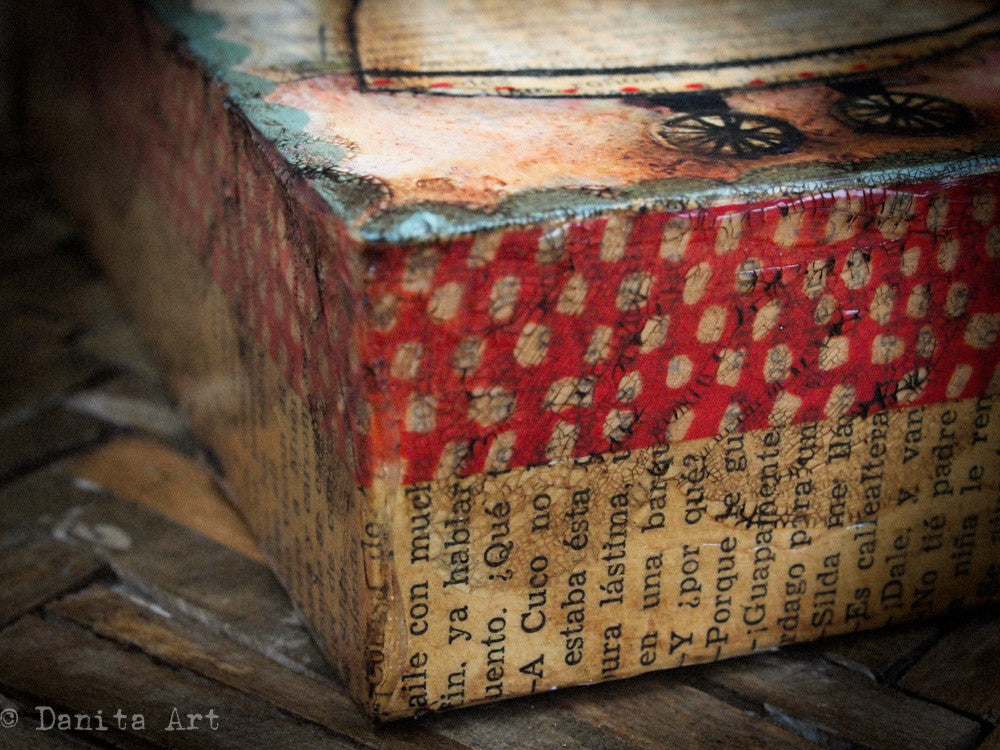 Nomads - Original Painting, Original Art by Danita Art