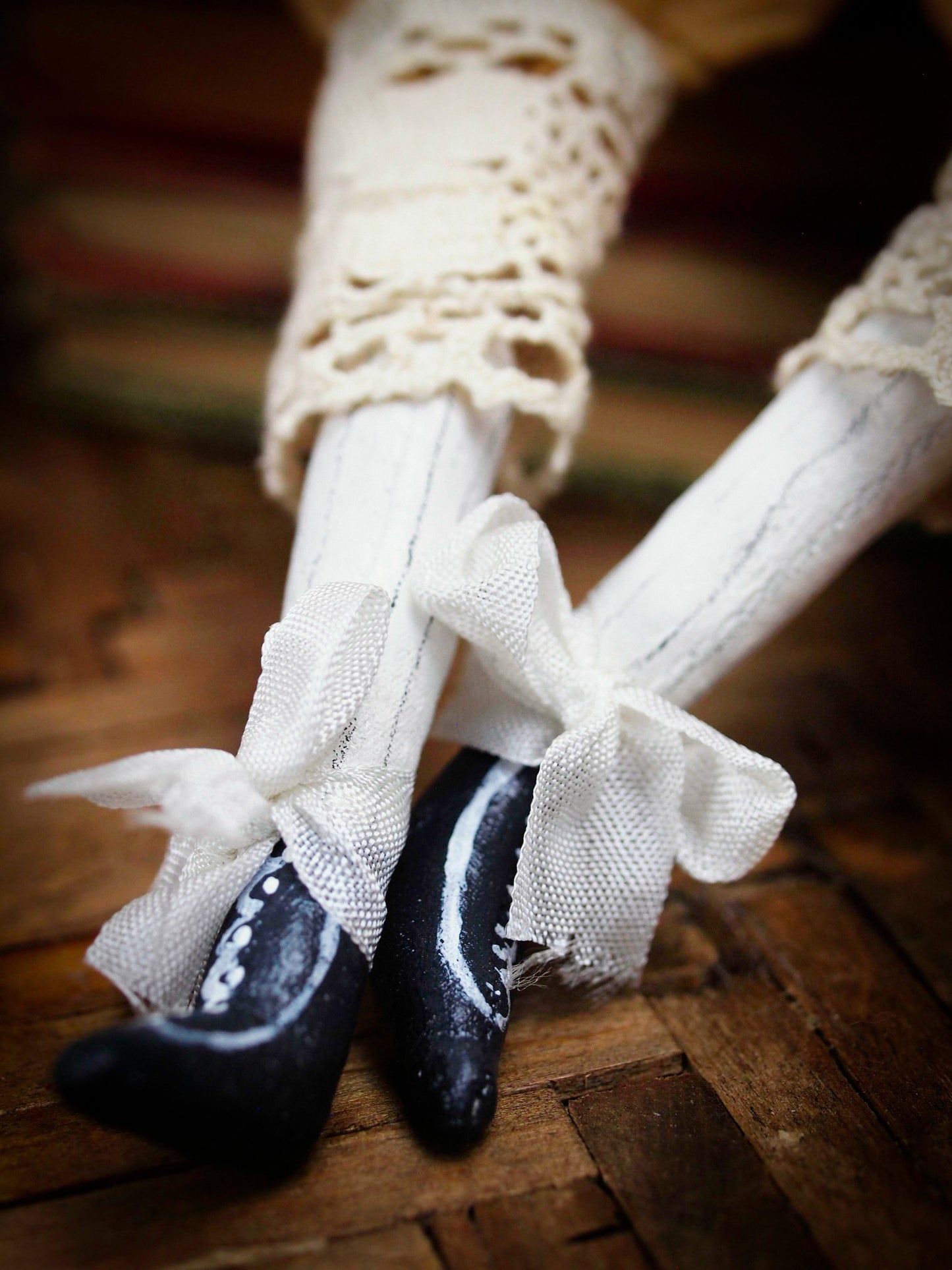 Little Miss Bunny, Art Doll by Danita Art