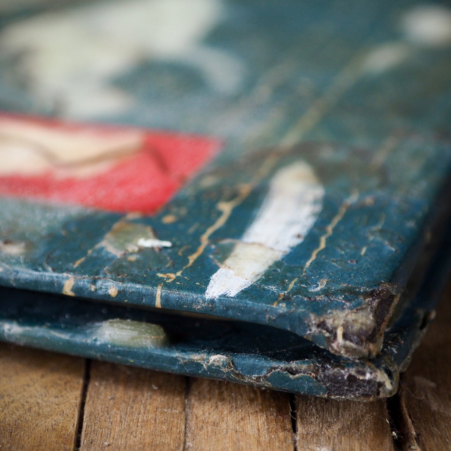 Beeswax dipped art journal original by Danita. Vintage book covered in bee wax, can be used as diary, art journal or writer's notes keeper.