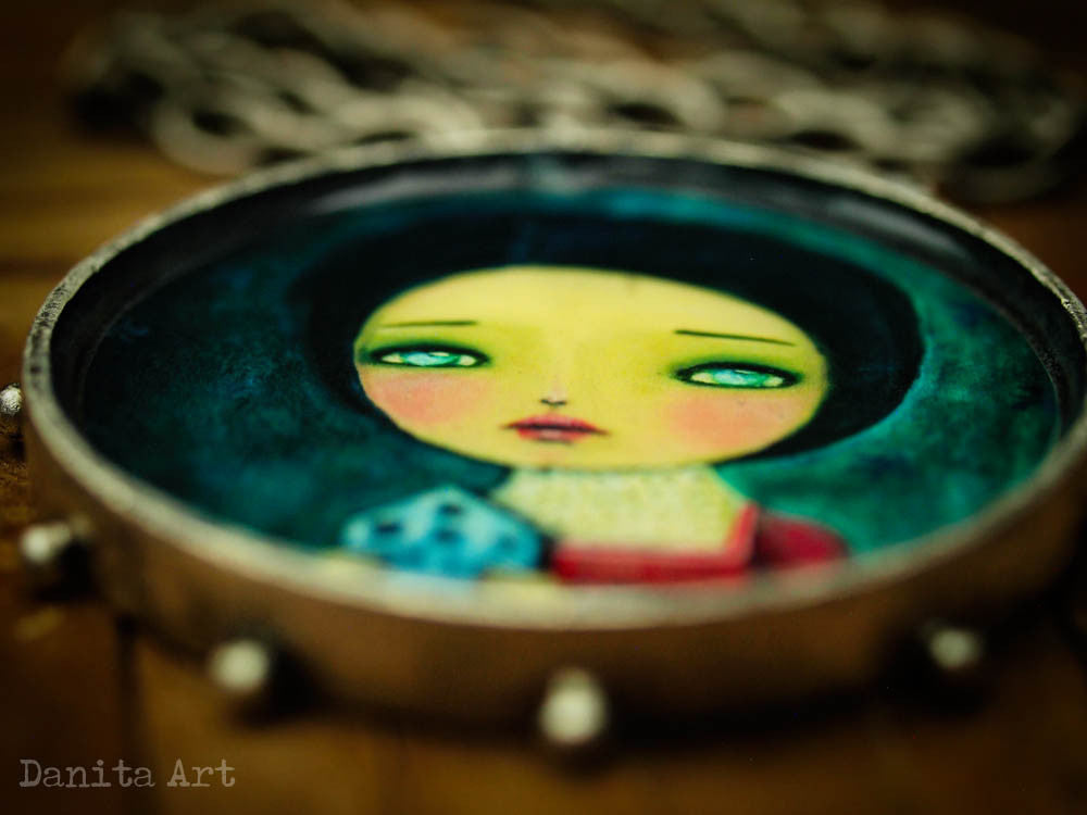 Blue House, Jewelry by Danita Art