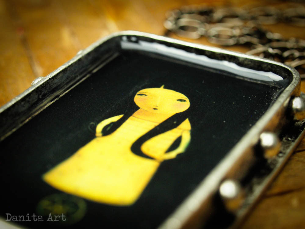 Unicycle Girl, Jewelry by Danita Art