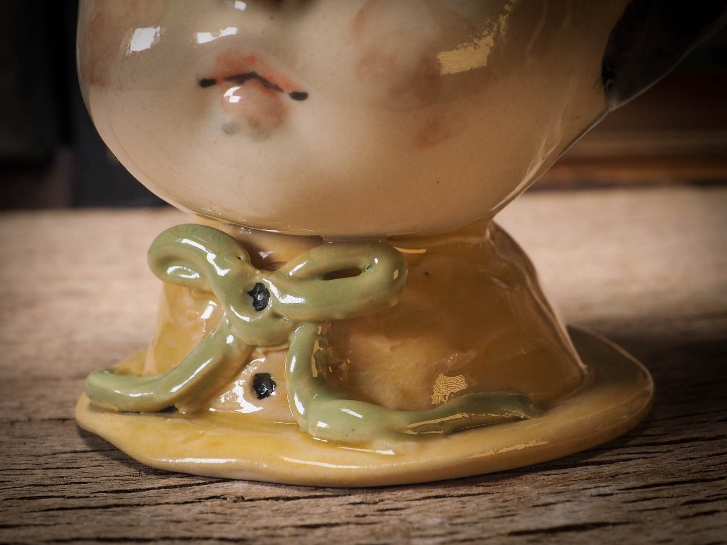 Original handmade ceramic artist brush and pencil holder by Idania Salcido, Danita Art. A unique ceramic artwork designed and hand built Idania Salcido. A beautiful handmade touch to any artist's studio with handmade glazed ceramic good for watercolors acrylics inks and oil paints. Clean with water or mineral spirits.