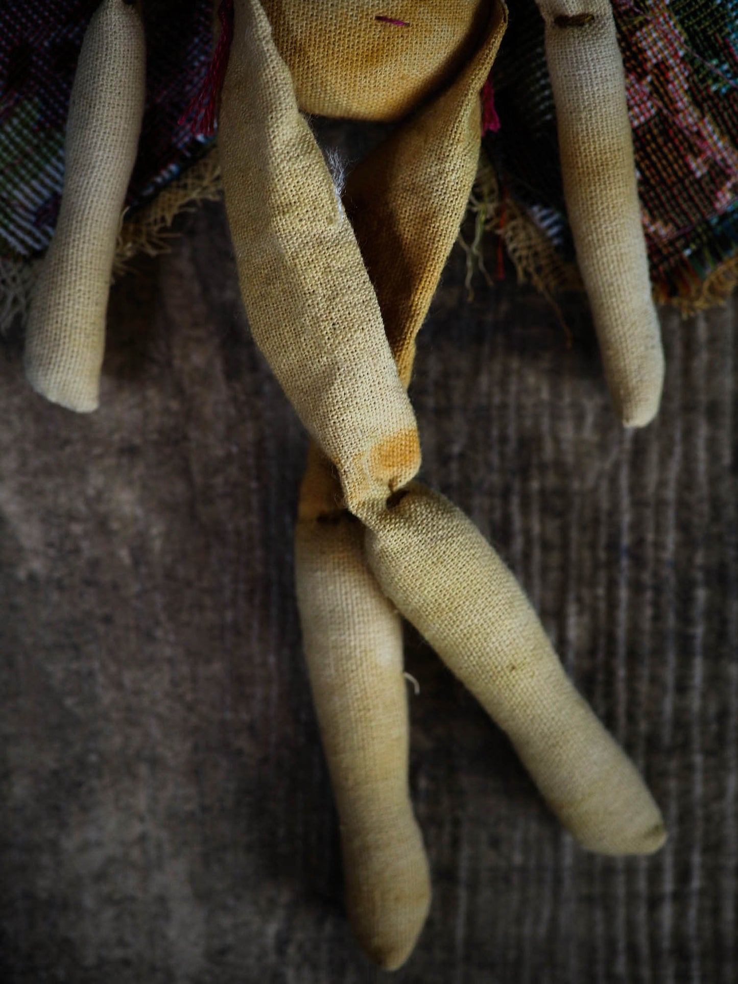 Inspired by nature, Danita created a handmade art doll moth, or night butterfly using organic materials like vintage and hand dyed fabric, wire and clay on a melancholic articulated soft sculpture. An art doll toy that celebrates nature's creations and the beautiful wings of insects with a bit of magic fairy on them.