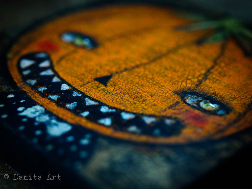 Jack the pumpkin king., Original Art by Danita Art
