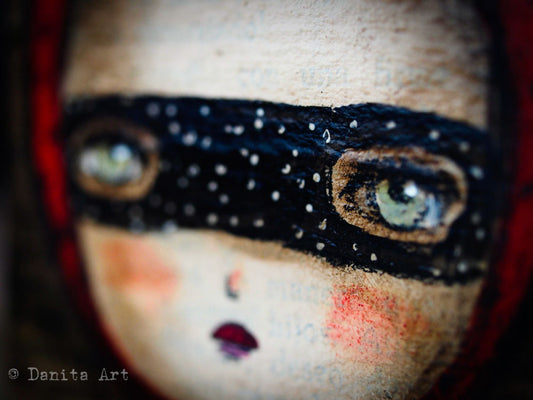 Alice the devilish girl., Original Art by Danita Art