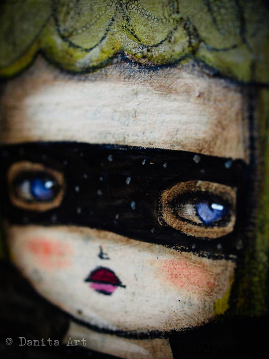 Laveau the witch., Original Art by Danita Art