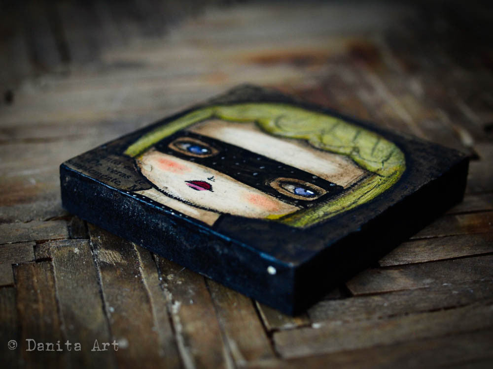 Laveau the witch., Original Art by Danita Art