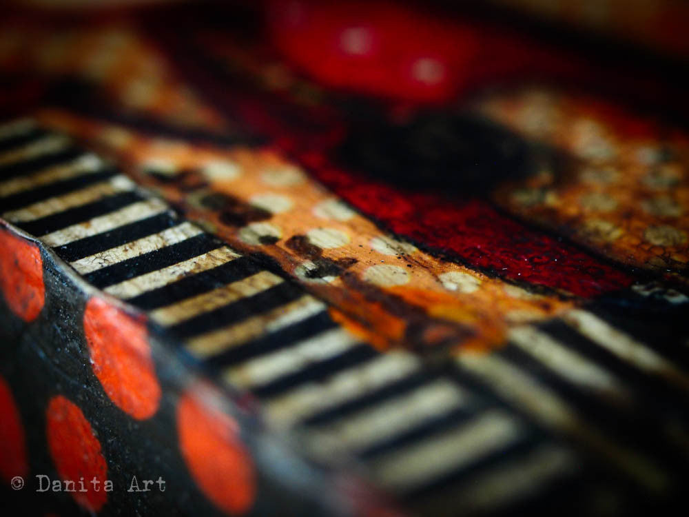 Halloween parade, Original Art by Danita Art