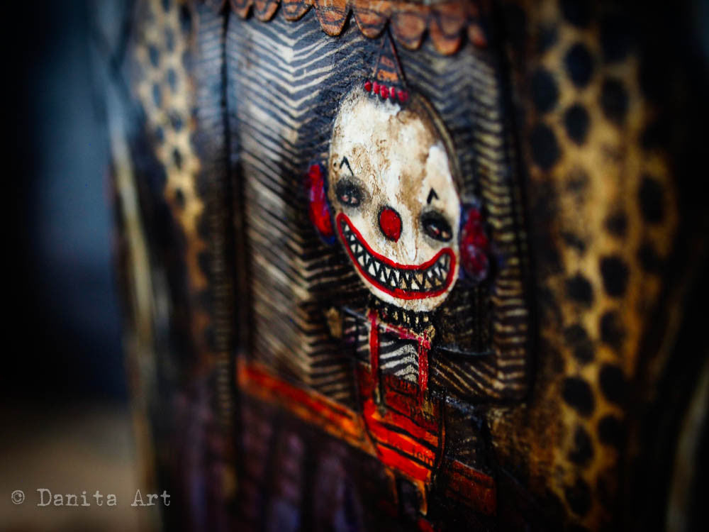 He made me do it, Original Art by Danita Art