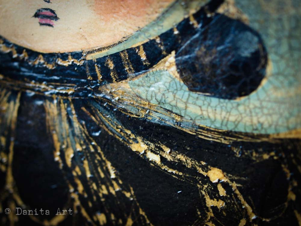 Night circus, Original Art by Danita Art