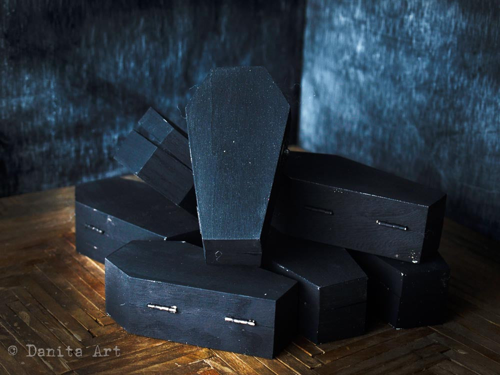 Black Cat, Miniature Dolls by Danita Art