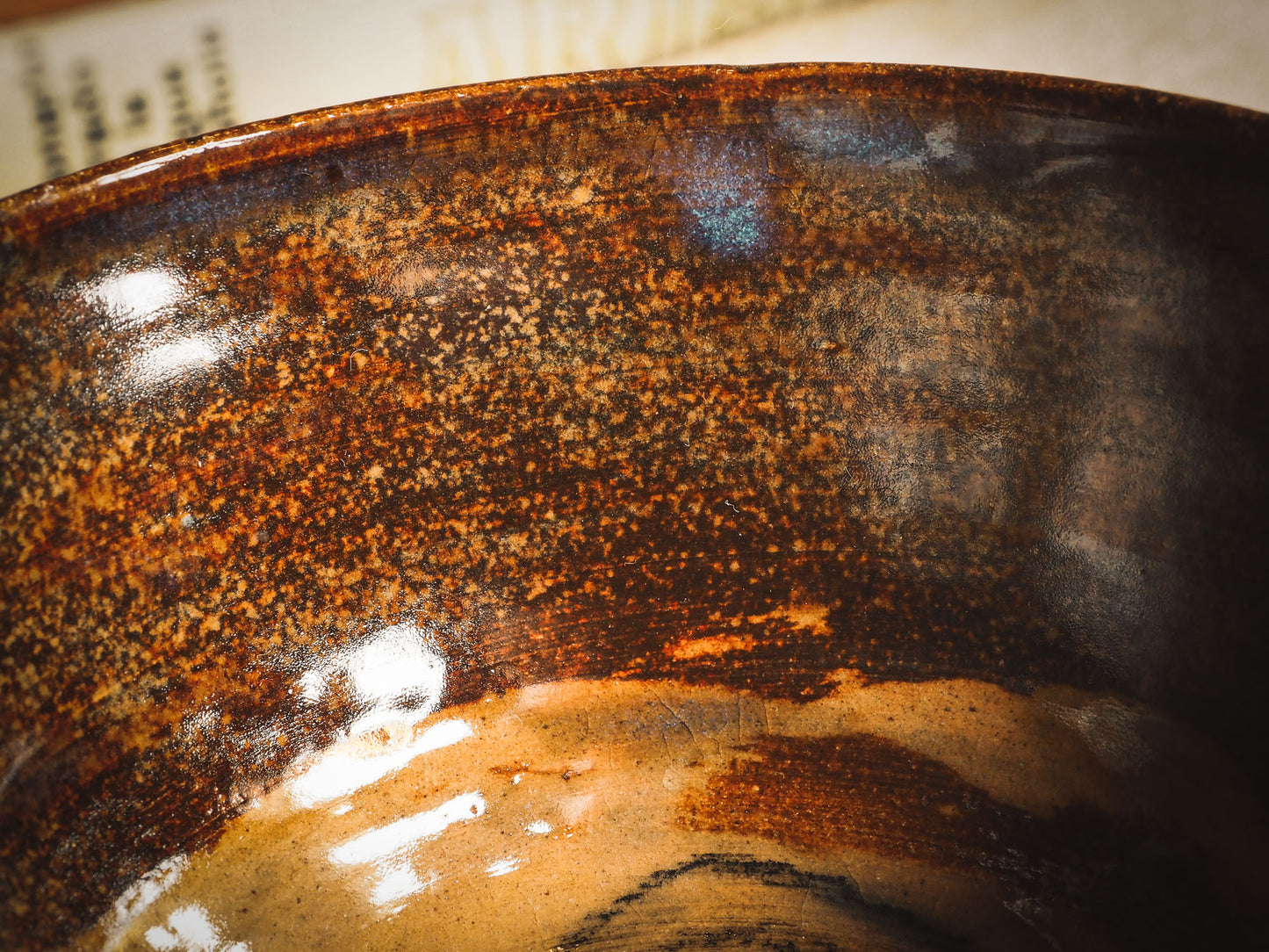 A beautiful cats sits in the bottom of this ceramic mug, adorned with earth tone and blue glazes. An original ceramic coffee and tea mug by Idania Salcido, the artist behind Danita Art. It measures 4 x 4 x 2.5 Inches, totally handmade in my studio. Food and drink safe, hand wash only.