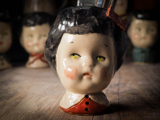 Original handmade ceramic artist brush and pencil holder by Idania Salcido, Danita Art. A unique ceramic artwork designed and hand built Idania Salcido. A beautiful handmade touch to any artist's studio with handmade glazed ceramic good for watercolors acrylics inks and oil paints. Clean with water or mineral spirits.