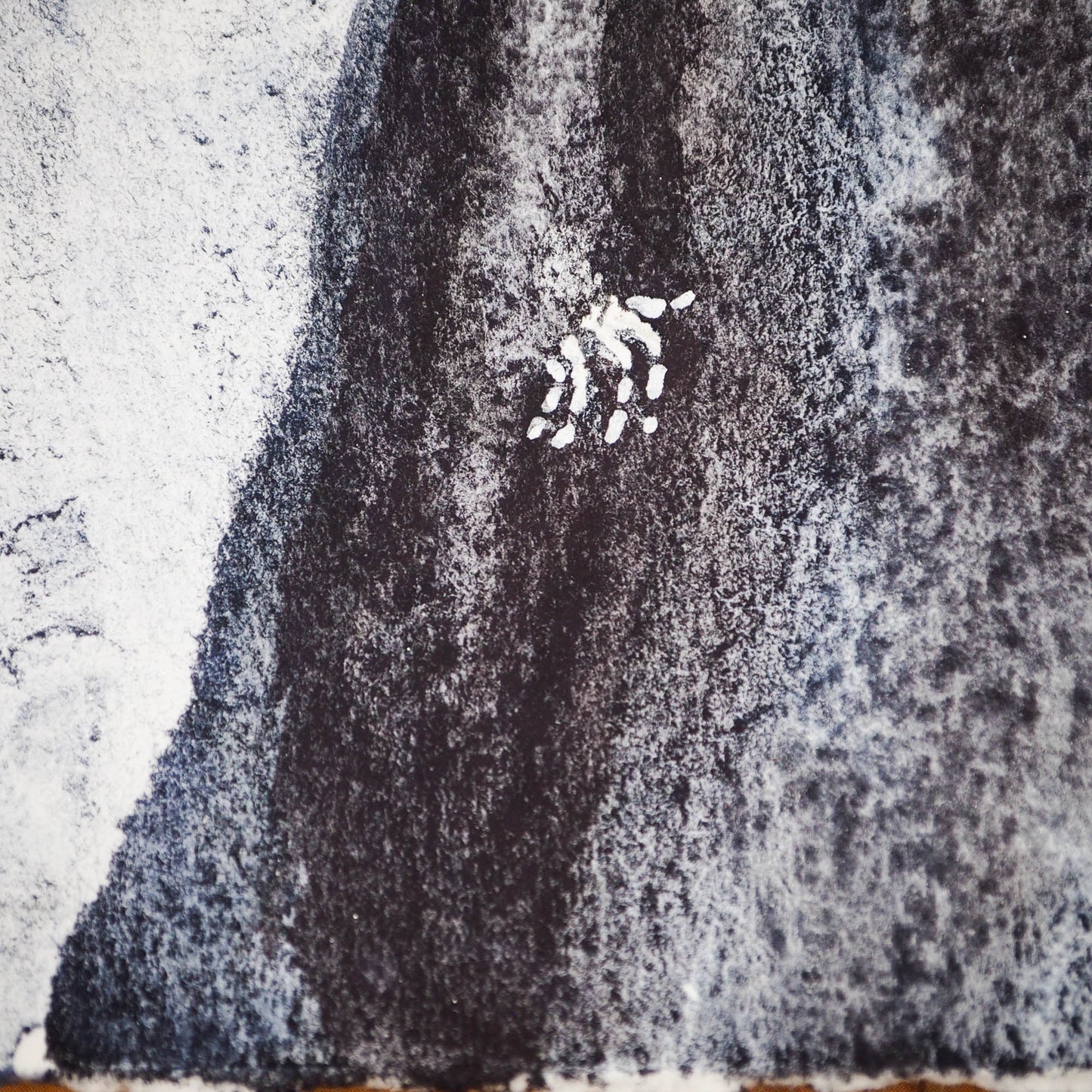 The grim reaper looks cute and friendly on this original watercolor Halloween illustration by Danita Art