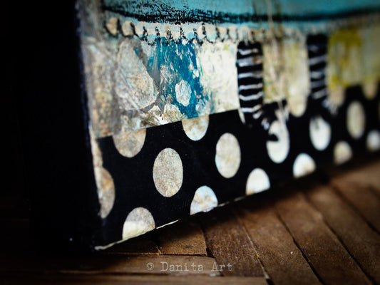 Alice, the teapot and the white rabbit, Original Art by Danita Art