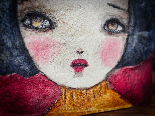 Rachelle, Original Art by Danita Art