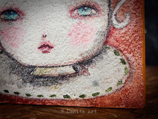 Hot headed woman, Original Art by Danita Art