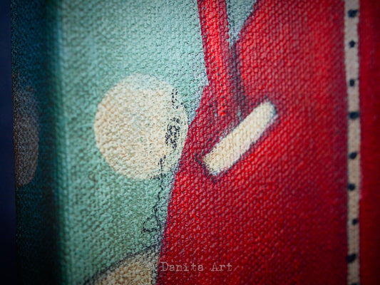 Snowcone, Original Art by Danita Art