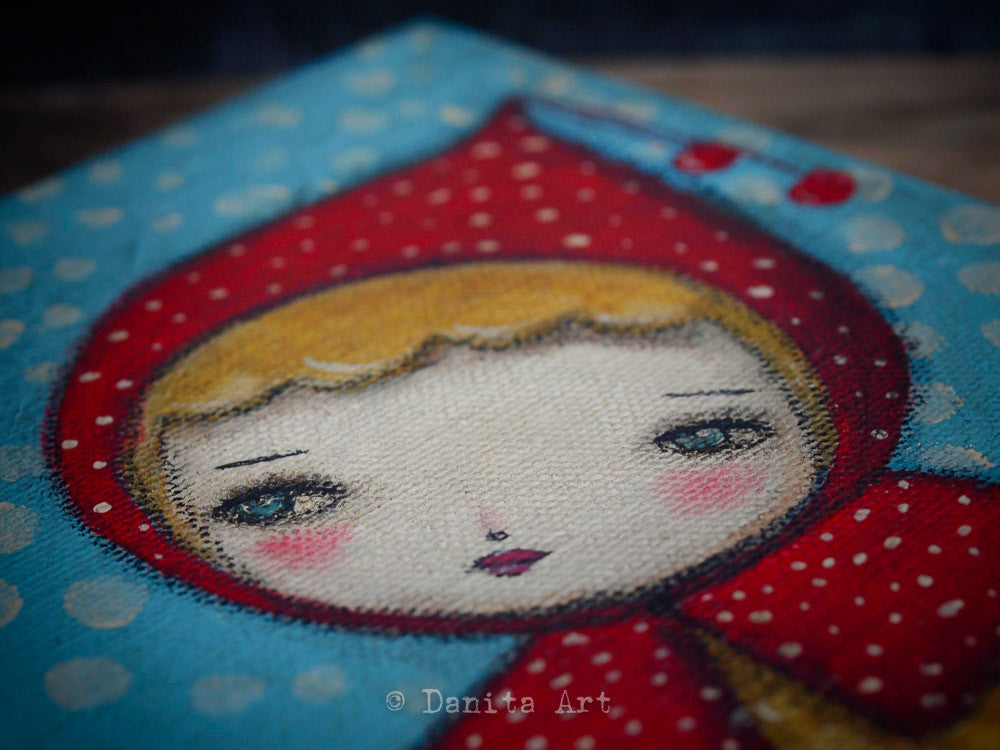 Snowfall, Original Art by Danita Art