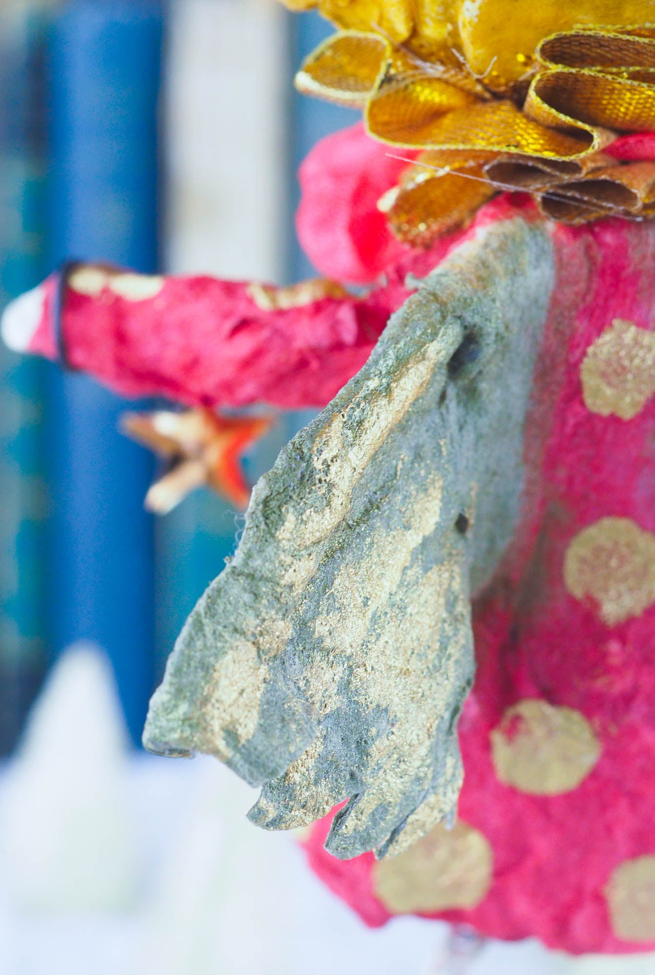 MARIE, THE HOLIDAY ANGEL, Art Doll by Danita Art