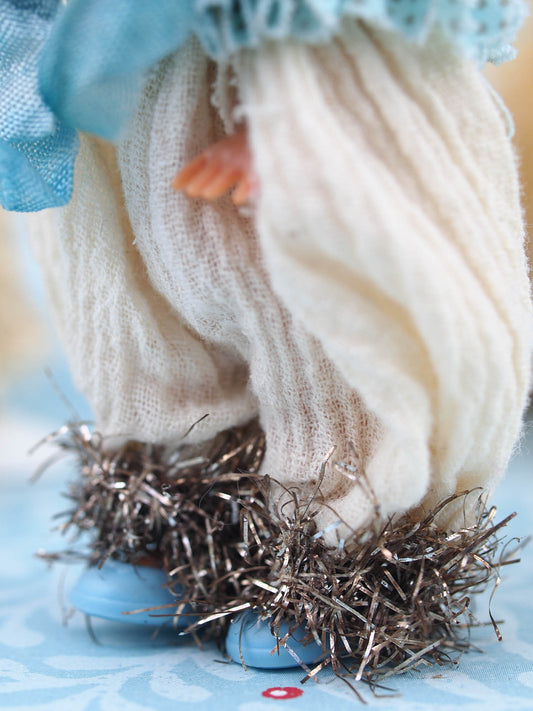 James the snowman, Miniature Dolls by Danita Art