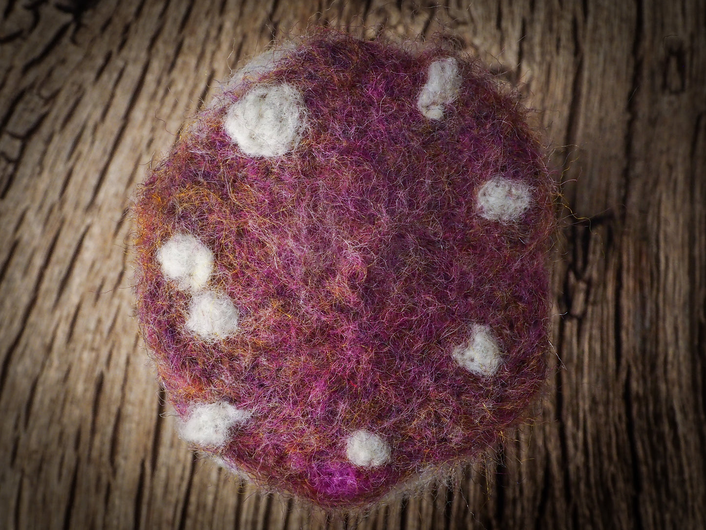 A beautiful collection of Mushroom dolls by Idania Salcido, the artist behind Danita Art. Each little wooden kokeshi doll is hand made by Danita Art with hand painted wood body, expressive and unique faces with a unique personality. Topped by a mushroom felted organic wool cap for a woodland feel to them.