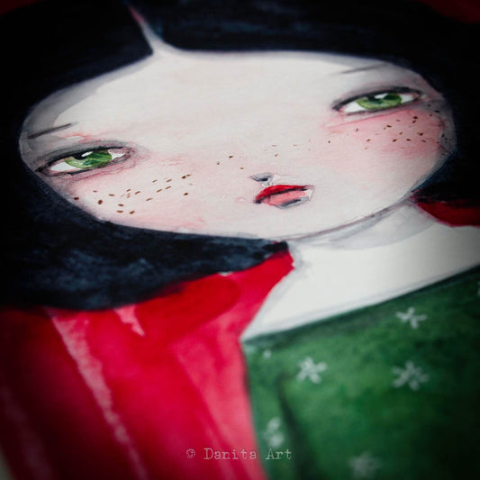 Gabriela, Original Art by Danita Art