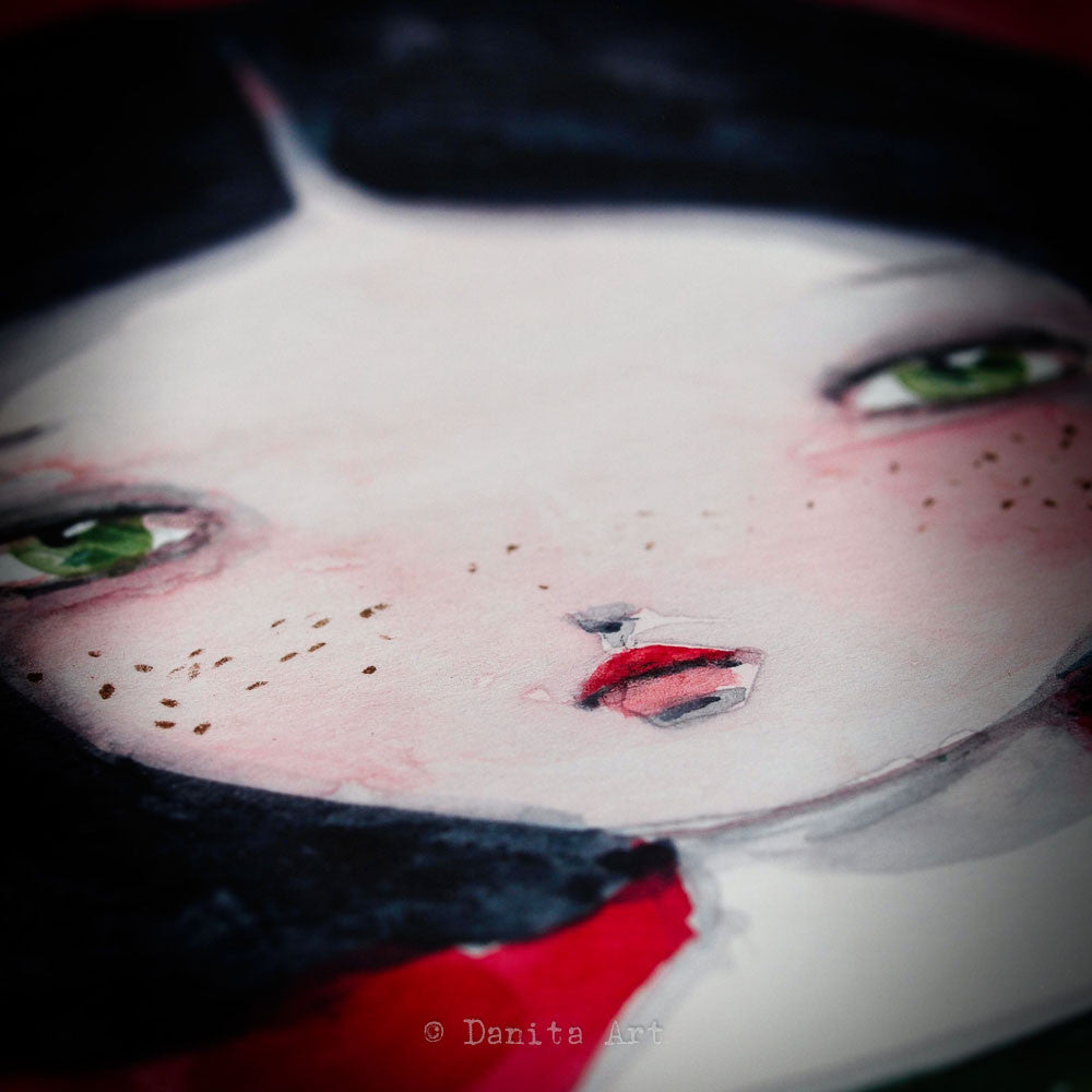 Gabriela, Original Art by Danita Art