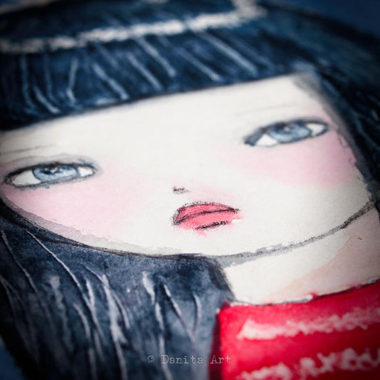 The ice queen, Original Art by Danita Art