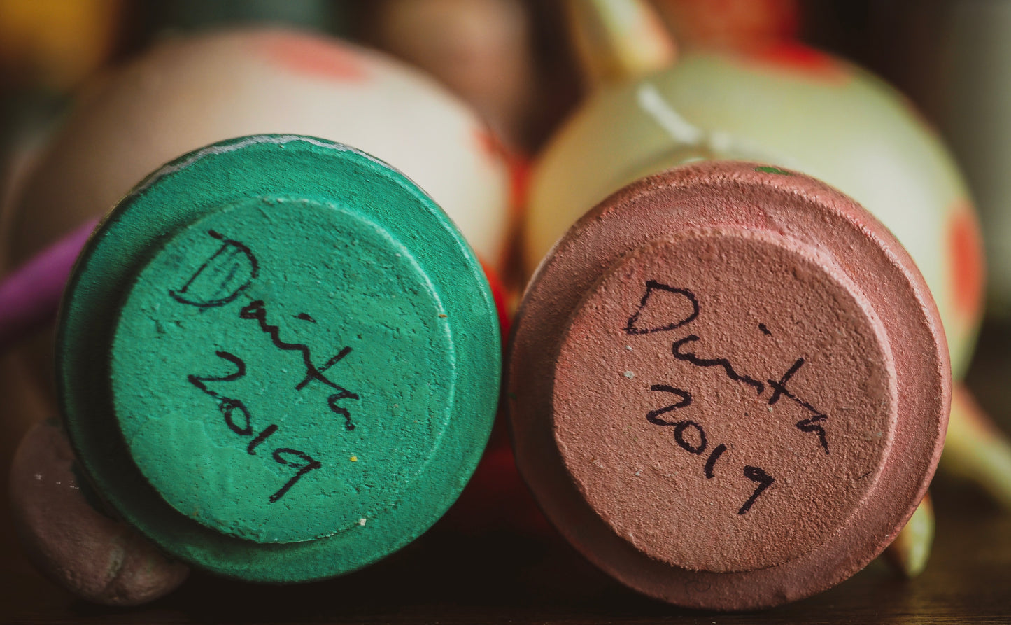 URSA - An original handmade wooden kokeshi art doll by Danita