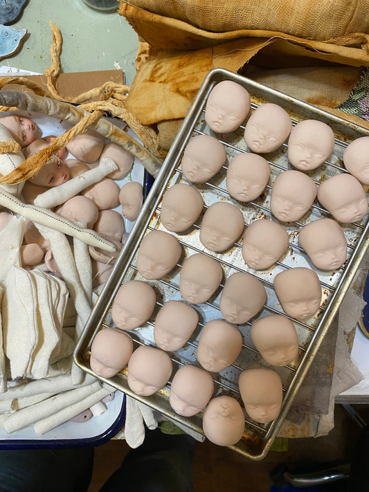 DOLL FACES FOR YOUR SPECIMEN OF THE SECRET FOREST