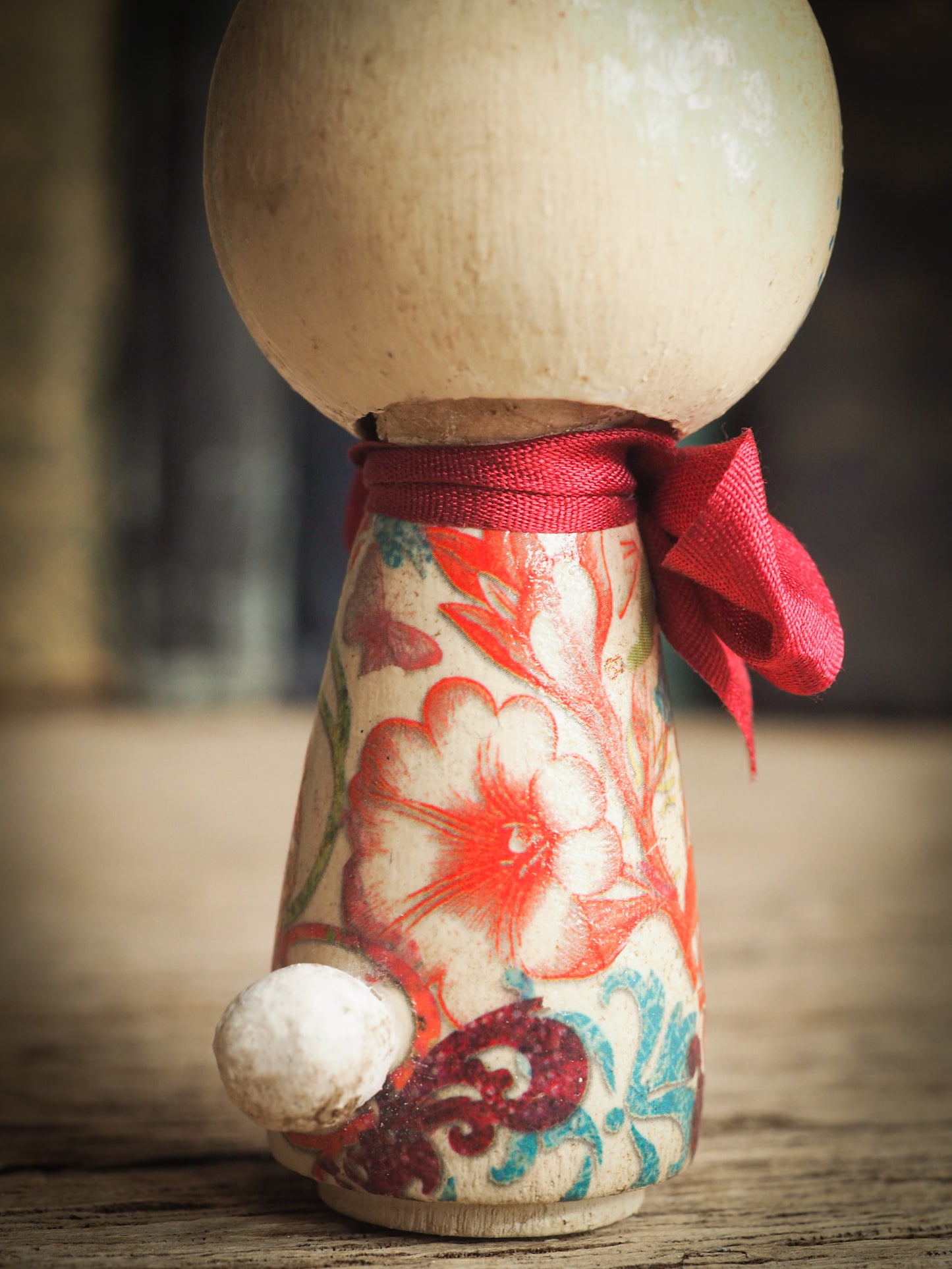 EASTER BUNNY KOKESHI DOLL: CATBELLE