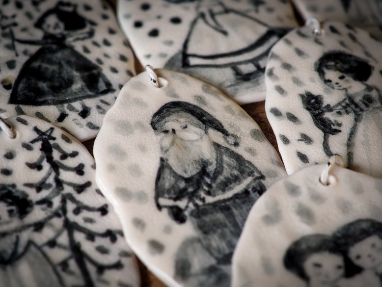 PORCELAIN ORNAMENTS