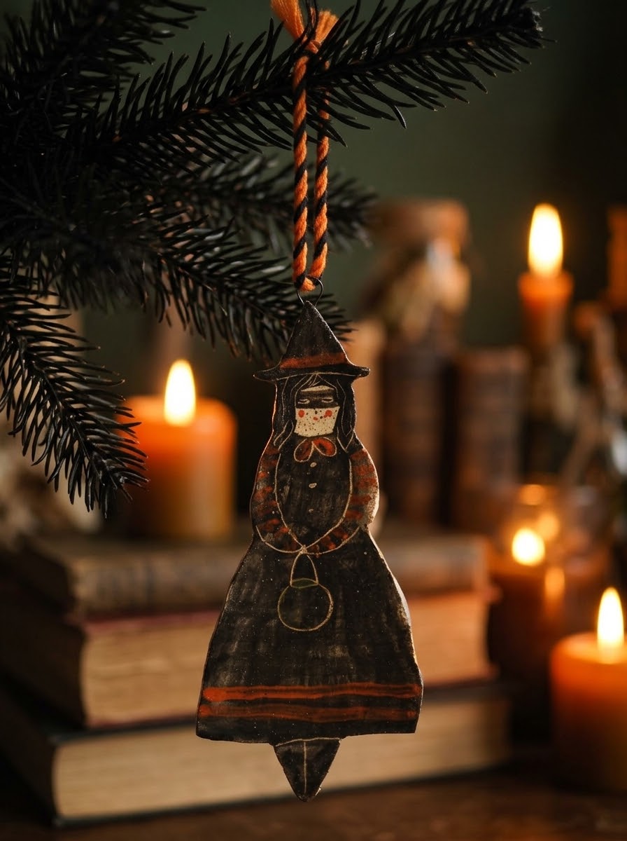 HALLOWEEN ORNAMENT #106 - WINTERMINT