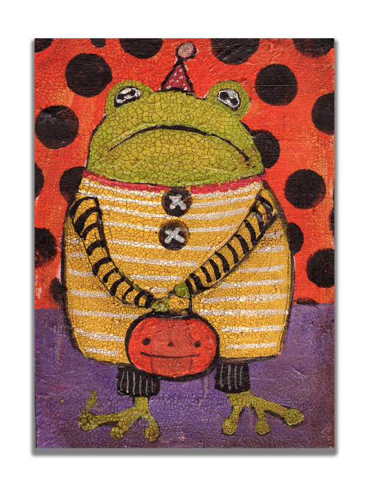 HALLOWEEN TOAD - Danita Art