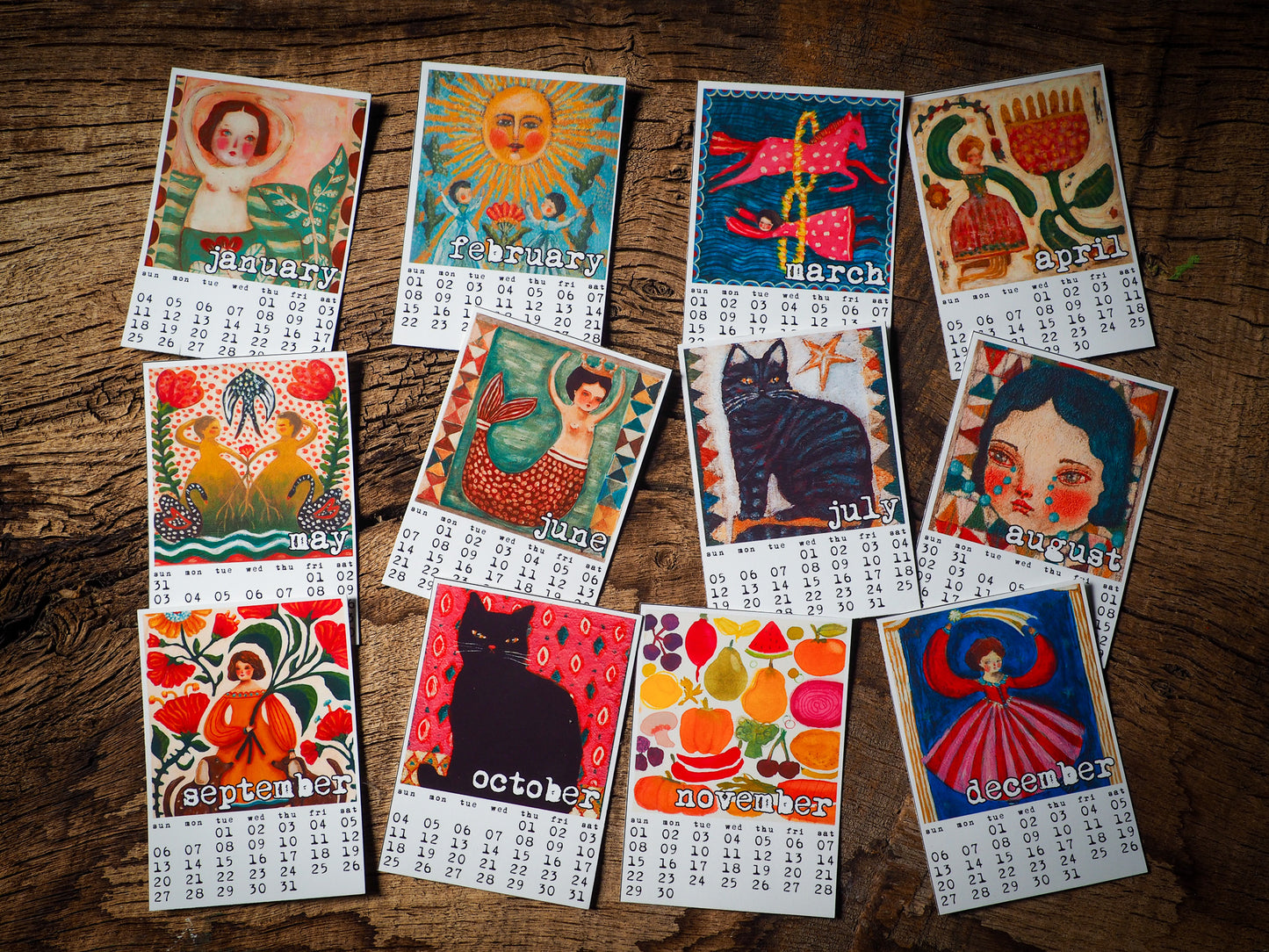 2026 ACEO Mini Desk Calendar