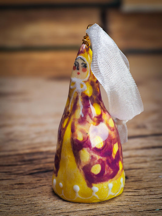 Bells made to be rung on New Year’s Eve, and when you need to remember beginnings are always possible. Handmade with a quiet voice by Idania Salcido Danita Art.