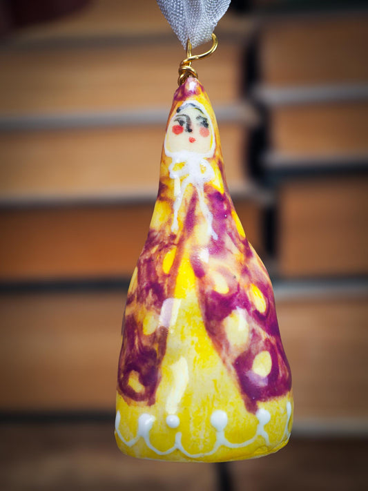 Bells made to be rung on New Year’s Eve, and when you need to remember beginnings are always possible. Handmade with a quiet voice by Idania Salcido Danita Art.