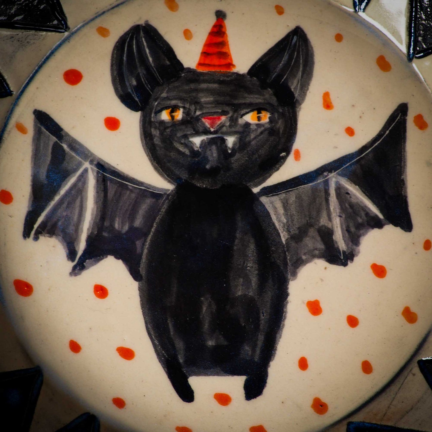 HALLOWEEN CAKE PLATE #02