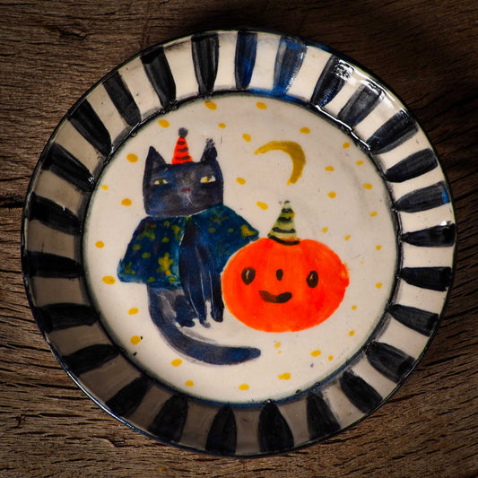 HALLOWEEN CAKE PLATE #03