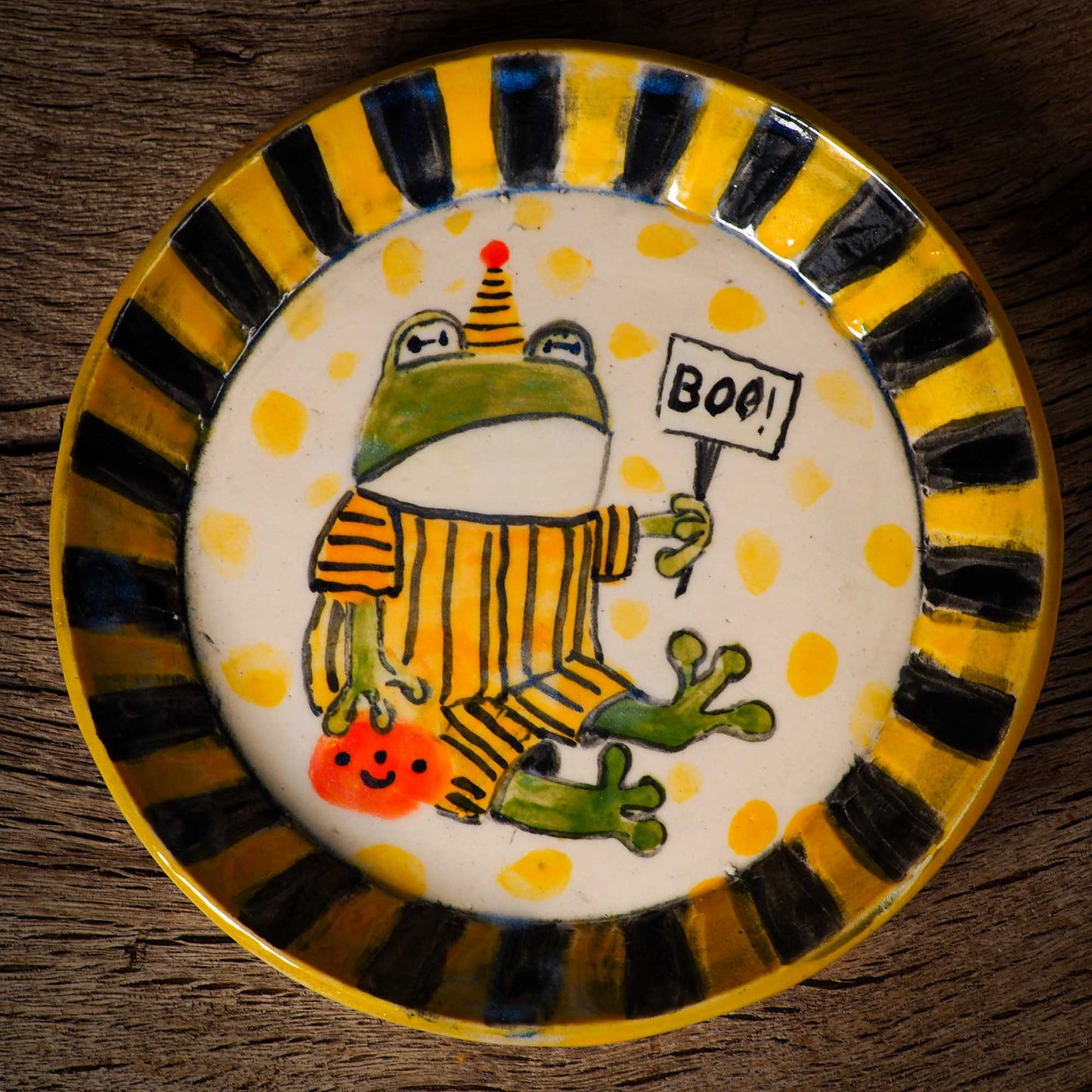 HALLOWEEN CAKE PLATE #04