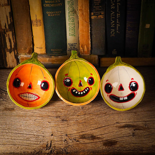 HALLOWEEN PUMPKIN BOWL SET