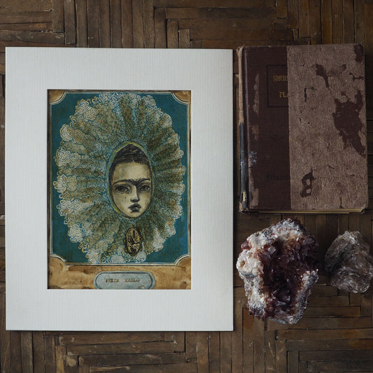 Frida Tehuana, Original Art by Danita Art