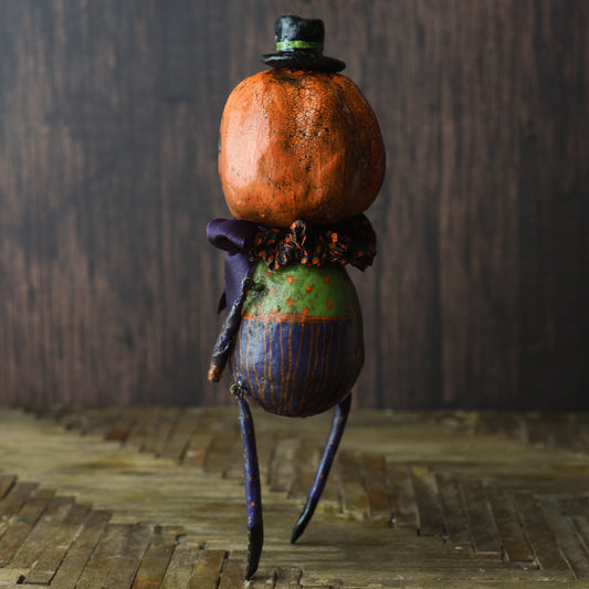 MR PUMPKIN, Art Doll EXCLUDE-SALE by Danita Art